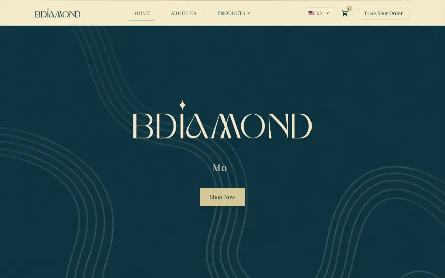 B Diamond website