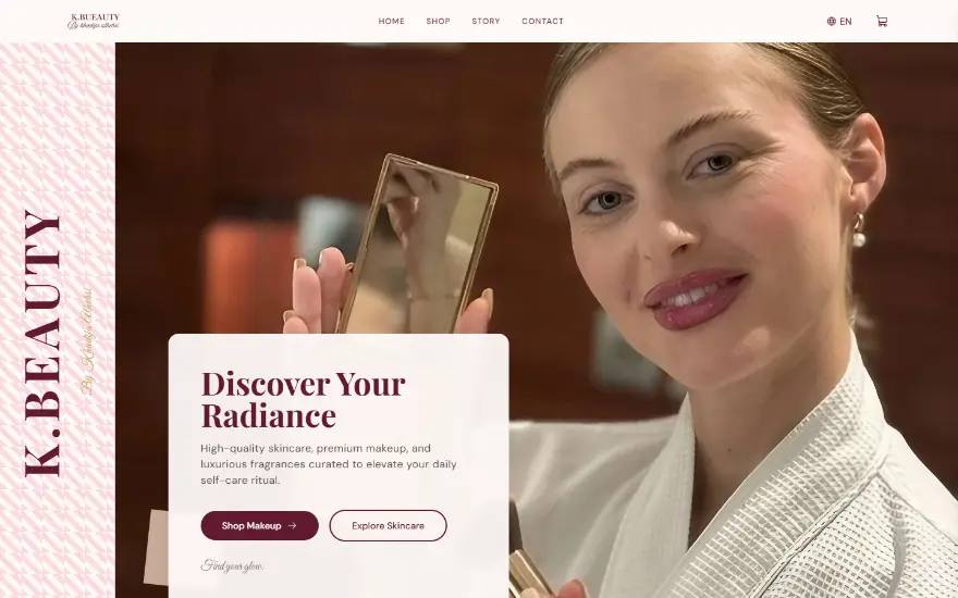 K Beauty website