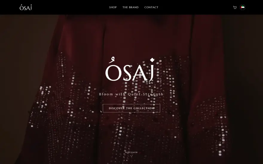 Osaj website